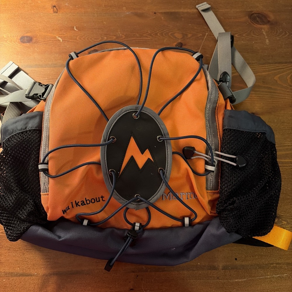 Marmot Blue Walkabout All Purpose Lumbar Pack Hiking Camping Trekking